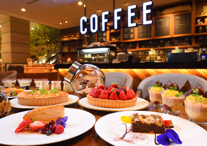 Urabandai Cafe 에서는 수제 케이크도 준비하고 있습니다.