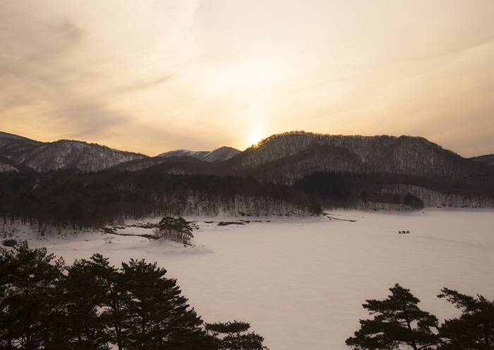 桧原湖 / 우라반다이 지역. 반다이 고원의 중심에 위치한 가장 큰 호수.
