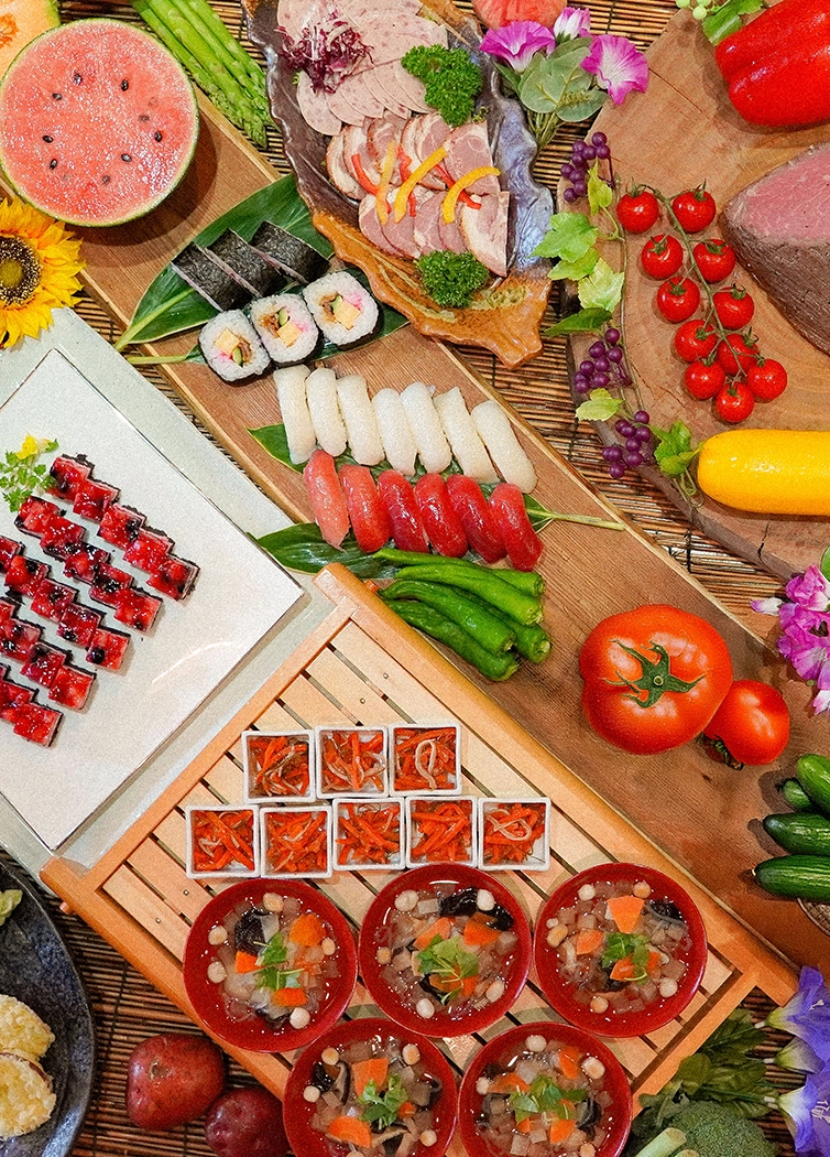 우라반다이 만의 제철의 맛을 다 먹는다