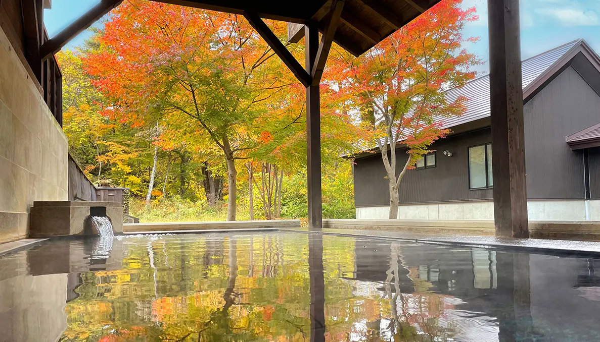Geihinkan Nekoma Rikyu 숙박자 전용 "Niji no Mori Onsen"