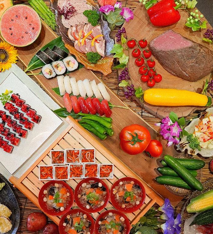 후쿠시마의 색채를 맛본다. Urabandai Lake Resort의 바이킹 레스토랑 「Hibara Dining」