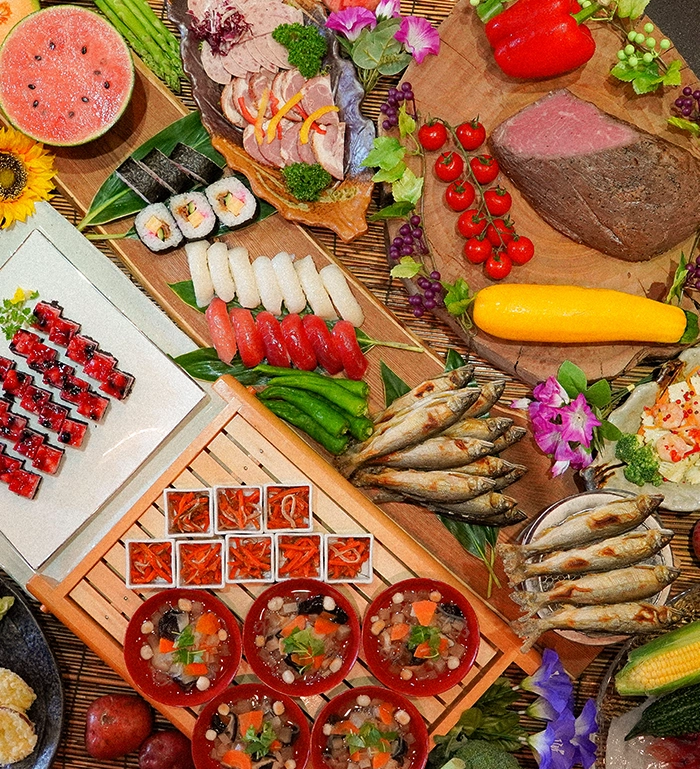 후쿠시마의 색채를 맛본다. Urabandai Lake Resort의 바이킹 레스토랑 「Hibara Dining」