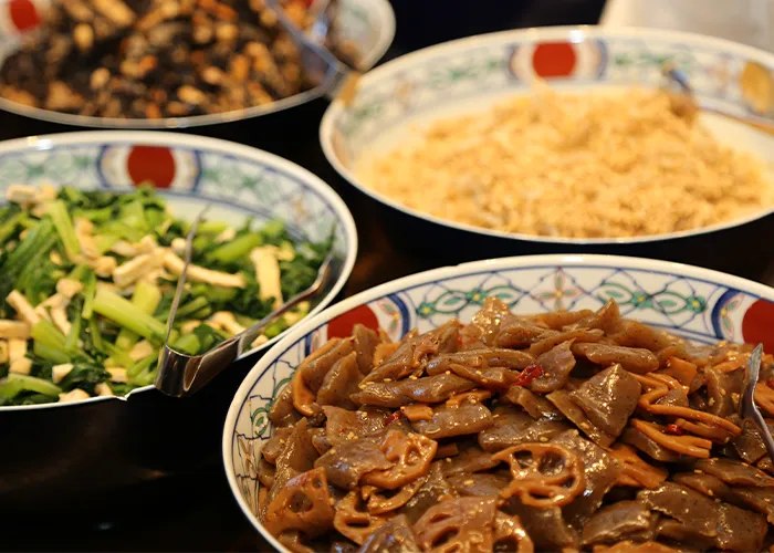 조식 뷔페 메뉴