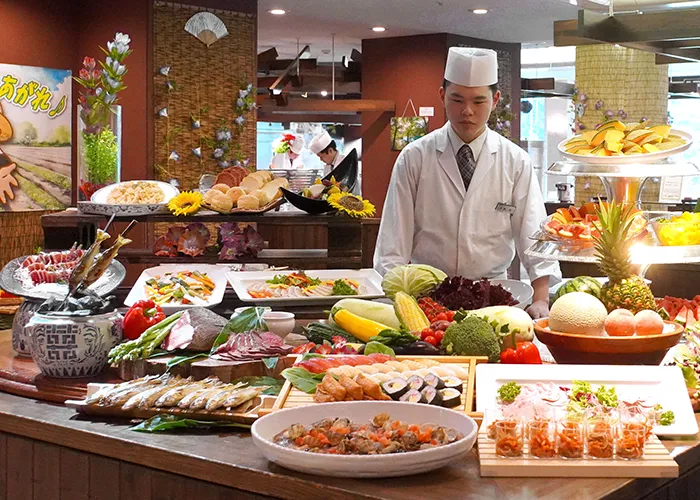 우라반다이 만의 제철의 맛을 다 먹는다